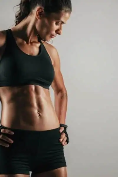 Toning Up at Home: The Ultimate Guide to Bodyweight Exercises 2 Image of woman's toned stomach after bodyweight exercises Tetbury and non-surgical treatment from Lipo 360