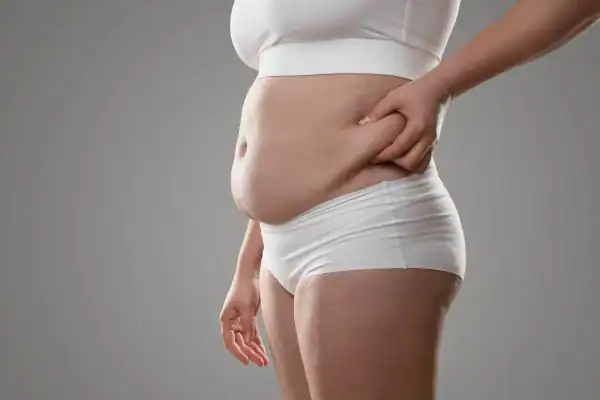 The Hidden Connection: How Stress Shapes Your Fitness and Body Composition 1 Image of stress belly Tetbury How Lipo 360 can help manage your symptoms