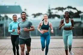 Achieving the Perfect Tone: How Often Should You Exercise for Results? 3 image of man and 3 women doing cardio exercise Tetbury to help tone and remove fat from the body.